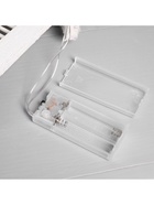 Фигура деревянная «Домик белый», 16×22×6 см, 3 LED, батарейки AAx2 (не в комплекте), свечение теплое белое - фото 119641060