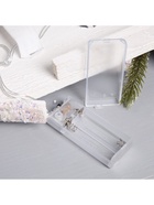 Фигура деревянная «Изба белая», 27×17×6 см, 3 LED, батарейки AAx2 (не в комплекте), свечение теплое белое - Фото 6