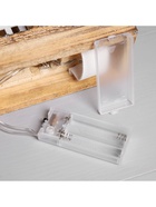 Фигура деревянная «Изба», 24×15×7 см, 3 LED, батарейки AAx2 (не в комплекте), свечение теплое белое - фото 119641075