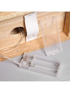 Фигура деревянная «Изба», 26×23×12 см, 5 LED, батарейки AAx2 (не в комплекте), свечение теплое белое - фото 119641078