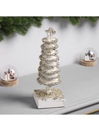 Фигура деревянная «Ёлочка», 30×10×10 см, 35 LED, батарейки AAx2 (не в комплекте), свечение теплое белое - Фото 8