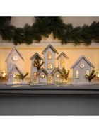 Фигура деревянная «Хижина», 28×29×7 см, 10 LED, батарейки AAx2 (не в комплекте), свечение теплое белое - Фото 7