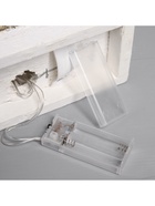 Фигура деревянная «Хижина» 21×23×9 см, 5 LED, батарейки ААx2 (не в комплекте), свечение тёплое - Фото 6