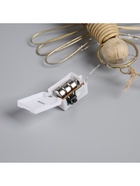 Светодиодная фигура подвесная «Ангел», 14х11х5 см, 10 LED, от батареек AG13х3, свечение тёплое белое - фото 6622168