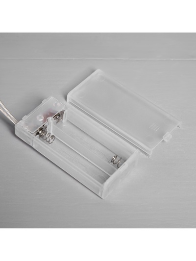 Светодиодная фигура «Олень бежевый» 45×22×6 см, 20 LED, от батареек ААx2, свечение тёплое белое