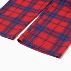 Пижама женская из фланели (рубашка, брюки) KAFTAN, размер 44-46 - фото 68949706
