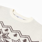 Свитер вязаный новогодний KAFTAN Scandinavia, размер 42, серый - Фото 13