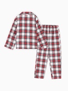 Пижама новогодняя детская: рубашка, брюки, KAFTAN, красно-белая, рост 110-116 см - Фото 15