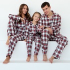 Пижама новогодняя детская: рубашка, брюки, KAFTAN, красно-белая, рост 134-140 см - Фото 1