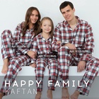 Пижама новогодняя детская: рубашка, брюки, KAFTAN, красно-белая, рост 134-140 см - Фото 4