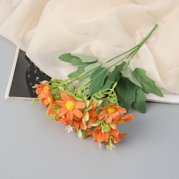 Букет искусственный «Ромашка пиретрум», h=29 см, МИКС