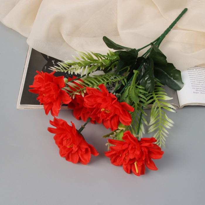 Букет искусственный «Бегония ампель», h=26 см, МИКС - Фото 1