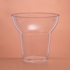 Форма одноразовая для фуршета «Кубок», 350 мл, пластик, прозрачная - Фото 3