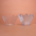 Форма одноразовая для фуршета «Сердечная», 60 мл, пластик, прозрачная - Фото 4