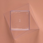 Форма одноразовая для фуршета «Сапфир», 100 мл, пластик, прозрачная - Фото 5