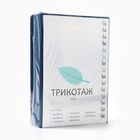 Простыня на резинке 180х200х25см, темно-синий, тенсель 120г/м, пэ100% - фото 27002663