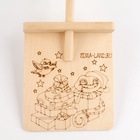 Лопата деревянная «Змея» - Фото 3