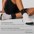 УЦЕНКА Утяжелители Onlytop для рук и ног 2×0.5 кг, чёрные - Фото 5