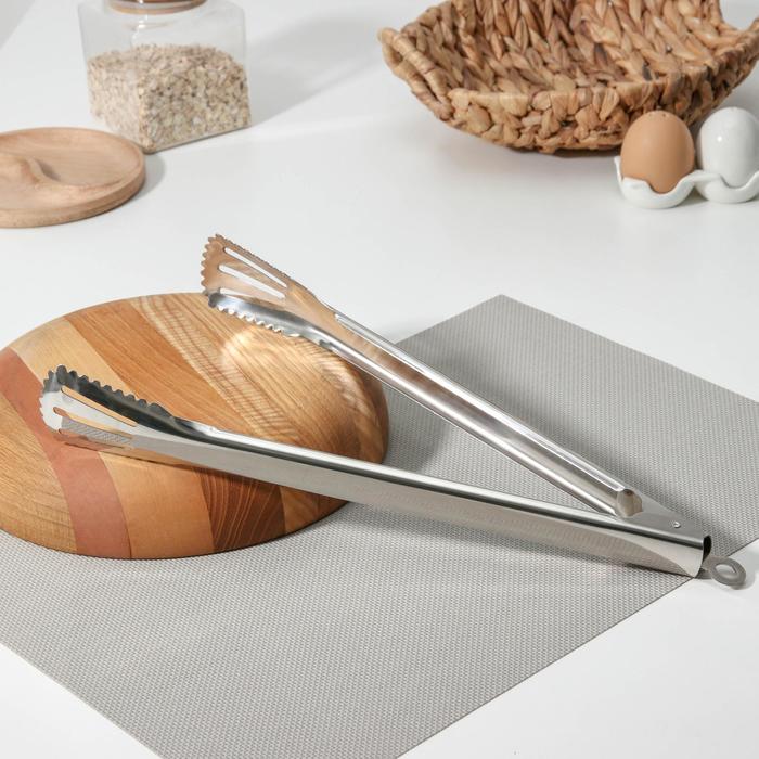 Щипцы универсальные «Усадьба», 37 см, нержавеющая сталь - Фото 1