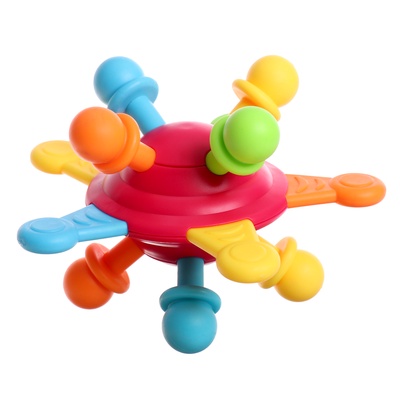 Погремушки детские, в контейнере, набор 9 шт.