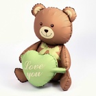 Воздушный шар фольгированный 42" «Медвежонок», под воздух - Фото 4