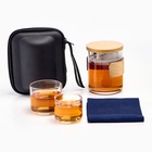 Набор для чайной церемонии ДЖЕКИЧАЙ «Цзиси», 4 предмета, на 2 персоны, чашка, чайник, стекло - Фото 4