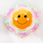 Воздушный шар фольгированный 21" «Ромашка», перламутровый, для палочки - Фото 2