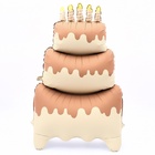 Воздушный шар фольгированный 60" «Большой сливочный торт», под воздух - Фото 3