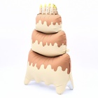 Воздушный шар фольгированный 60" «Большой сливочный торт», под воздух - Фото 4