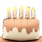 Воздушный шар фольгированный 60" «Большой сливочный торт», под воздух - Фото 5