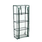 Парник-стеллаж, 4 полки, 105 × 24 × 46 см, металлический каркас d = 12 мм, чехол плёнка 80 мкм, Greengo - Фото 10