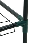 Парник-стеллаж, 4 полки, 105 × 24 × 46 см, металлический каркас d = 12 мм, чехол плёнка 80 мкм, Greengo - Фото 22