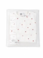Пижама для девочки (футболка, брюки) KAFTAN «Вишенки», белая, размер 30 (98-104 см) - Фото 16