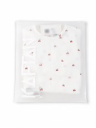 Пижама для девочки (футболка, брюки) KAFTAN «Вишенки», белая, размер 34 (122-128 см) - Фото 16