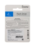 Флешка SmartBuy 032GB CLUE, 4 Гб, USB 2.0, чт до 15 Мб/с, зап до 8 Мб/с, красная - Фото 4