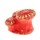 Декорация для аквариума - подставка для черепах Актиния малая К-23, зеленая - Фото 2