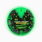 Набор рыболовных грузил 80 г, стопор 1 шт. и кембрики 1 шт., d=7 см - Фото 2