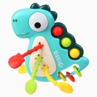 Развивающая сенсорная игрушка - погремушка Крошка Я «Малыш Дино» - Фото 2