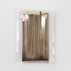 Косая бейка, кожзам, 15 мм, 10±1 м, бежевая - Фото 3