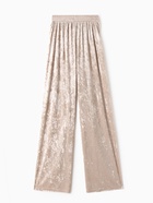 Брюки домашние KAFTAN Velvet 40-42, бежевый - Фото 9