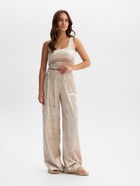 Брюки домашние KAFTAN Velvet 44-46, бежевый - Фото 5