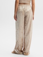 Брюки домашние KAFTAN Velvet 44-46, бежевый - Фото 8