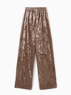 Брюки домашние KAFTAN Velvet 52-54, кофейный - Фото 11