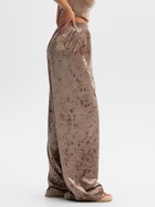 Брюки домашние KAFTAN Velvet 52-54, кофейный - Фото 6
