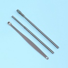 Набор для чистки ушей, 3 предмета, 9×2.8×1.3 см, в футляре, цвет серебристый - Фото 4