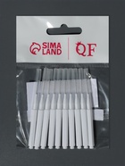 Щёточки - мини для бровей и ресниц, набор - 10 шт., 7×0.5 см, белая - Фото 4