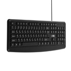 Клавиатура компьютерная Sima-Land SL-01, проводная, мембранная, 104 клавиши, USB, 1.5 м, черная - Фото 5