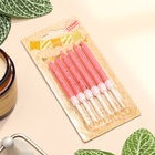 Свечи для торта «Блестящая вечеринка», 6 шт., розовые 10603274 - фото 13722707 Свечи для торта «Блестящая вечеринка», 6 шт., розовые 10603274 - фото 13722707