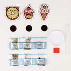 Алмазная мозаика на деревянном магните для детей «Сладости», набор для творчества - Фото 3