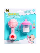 Набор аксессуаров для пупса, 2 предмета: бутылочка, погремушка, МИКС - Фото 4